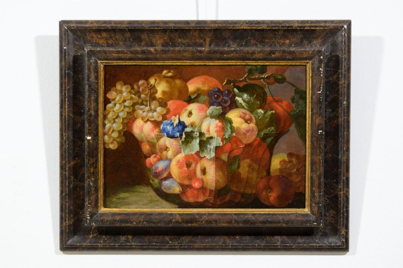 Giovanni Paolo Castelli detto «Lo Spadino» (Roma 1659 – 1730 circa), Natura morta con composizione di frutta